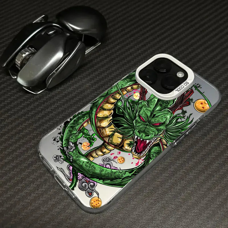 Phone Case For iPhone 17 17e 16 15 14 13 12 11 mini Pro Max X XR XSMAX 8 7 Air Plus Anti Fall Matte Cool Dragons Balls Cartoon