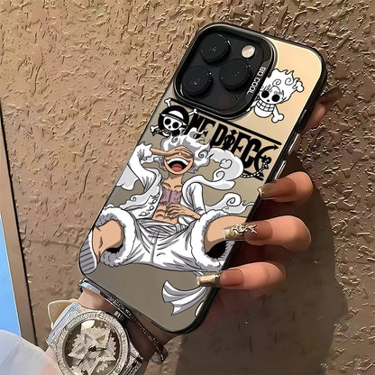 Anime Ones Pieces Nika Luffys Phone Case for IPhone 17 17e 16e 16 15 14 13 12 11 Pro Max Air Plus Anti Fall Matte Back Cover
