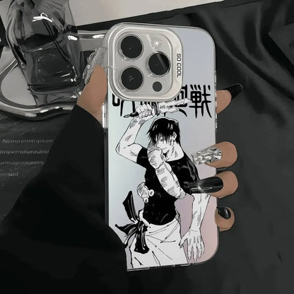 J-Jujutsu Toji Kaisen F-Fushiguro  For iPhone 17 16 15 14 13 12 11 Pro MAX Matte Shockproof Back Anti Fall Matte Cover