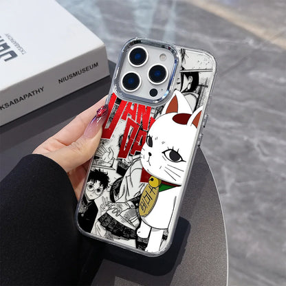 New DanDaDan Anime Phone Case For iPhone 17 16e 16 15 14 13 12 11 mini Pro Max X XR XSMAX 8 7 Air Plus Transparent Soft Cover