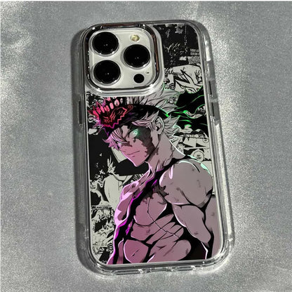 Black Clover Anime Phone Case For Apple iPhone 17 AIR 16E 15 14 13 12 11 Pro Max Plus Transparent Soft Cover