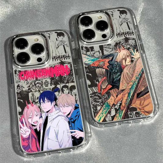Chainsaw Man Anime For Xiaomi Mi 15 Ultra 14T Redmi 15C 14C 13C A5 A3 POCO X7 Note 15 14 13 Pro Plus Soft Phone Case