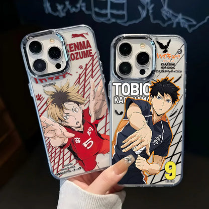 Hot Anime Haikyuu Hinata Shoyo Phone Case For iPhone 17 16e 16 15 14 13 12 11 mini Pro Max X XR XSMAX 8 7 Air Plus Soft Cover