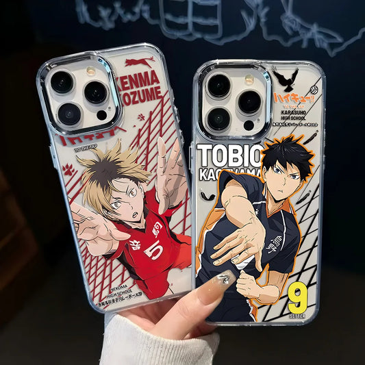 Hot Anime Haikyuu Hinata Shoyo Phone Case For iPhone 17 16e 16 15 14 13 12 11 mini Pro Max X XR XSMAX 8 7 Air Plus Soft Cover