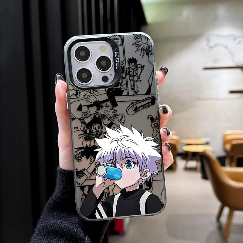 Phone Case For Samsung Galaxy S23 S24 S25 S22 Ultra S21 Plus FE A56 A36 A26 5G A16 A06 4G Note 20 Anime Killua Hunter X Hunters