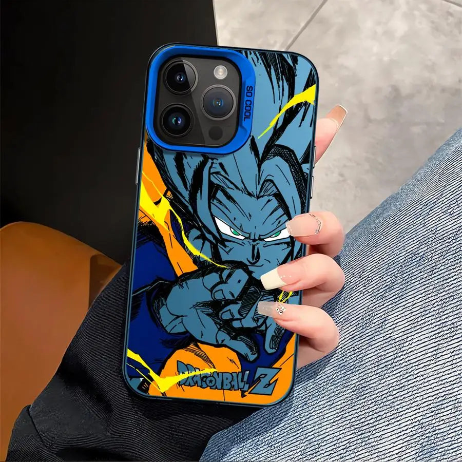 Japan Anime DBZ Cool Phone Cover Case for iPhone 17 Pro Max 14 Plus Air 13 11 16 12 Pro 15