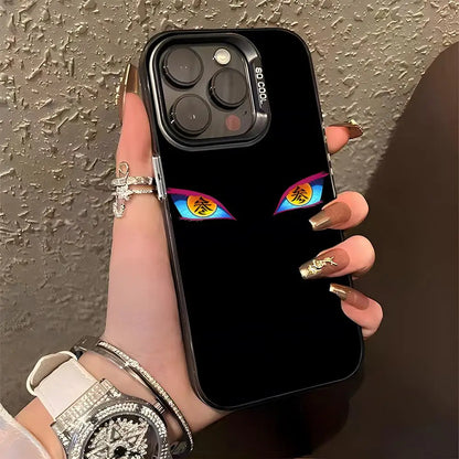 A-Akaza Demon Slayer Phone Case For IPhone 17 Pro Max 15 Pro 16 14 Plus 12 13 Mini 11 Pro Shockproof Colorful Cover