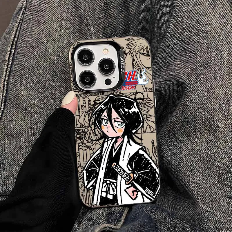BLEACH Anime For Apple iPhone 17 16E 16 15 14 13 12 mini Pro Max Plus Cover Funda Silicone Soft Capa Colorful Phone Case