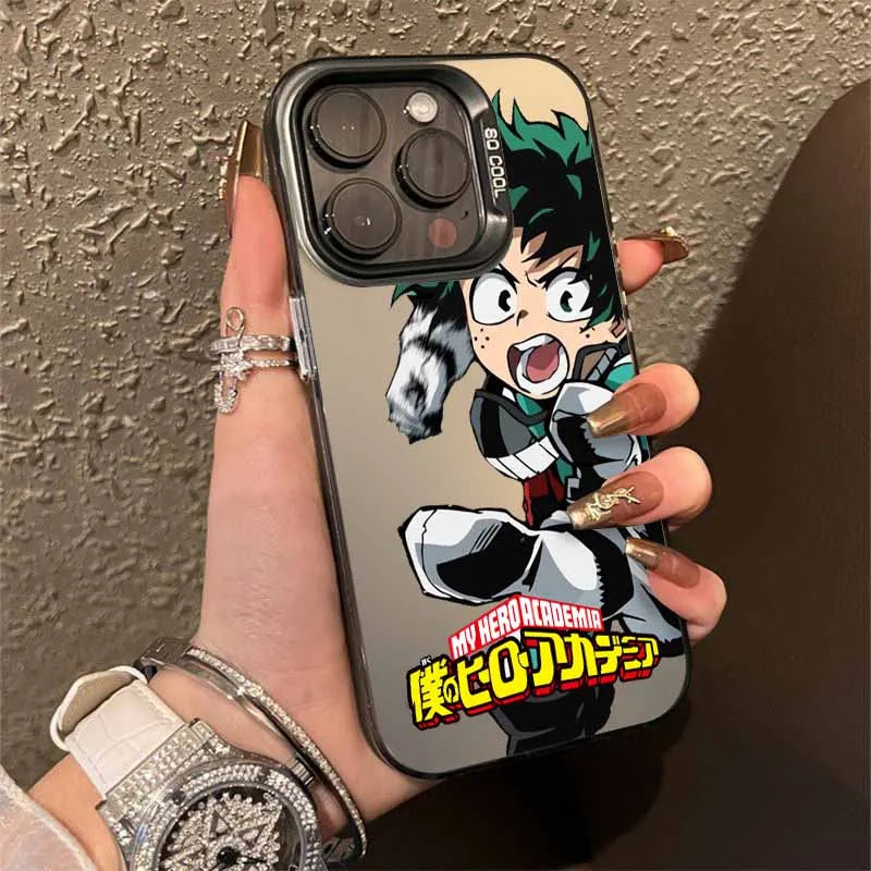 Anime My Hero Academia Phone Case For iPhone 17 16e 16 15 14 13 12 11 mini Pro Max X XR XSMAX 8 7 Air Plus Anti Fall Matte