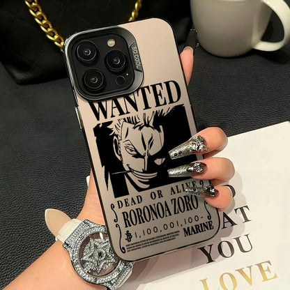 HOT Anime Ones Pieces Phone Case For iPhone 17 17e 16e 16 15 14 13 12 11 mini Pro Max X XR XSMAX Air Plus Anti Fall Matte Cover