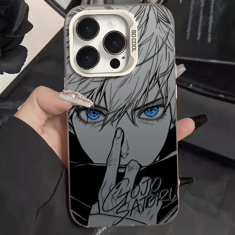 Gojo Satoru Signature New Phone Case For iPhone 17 17e 16e 16 15 14 13 12 mini Pro Max XSMAX Air Plus Anti Fall Matte Back Cover