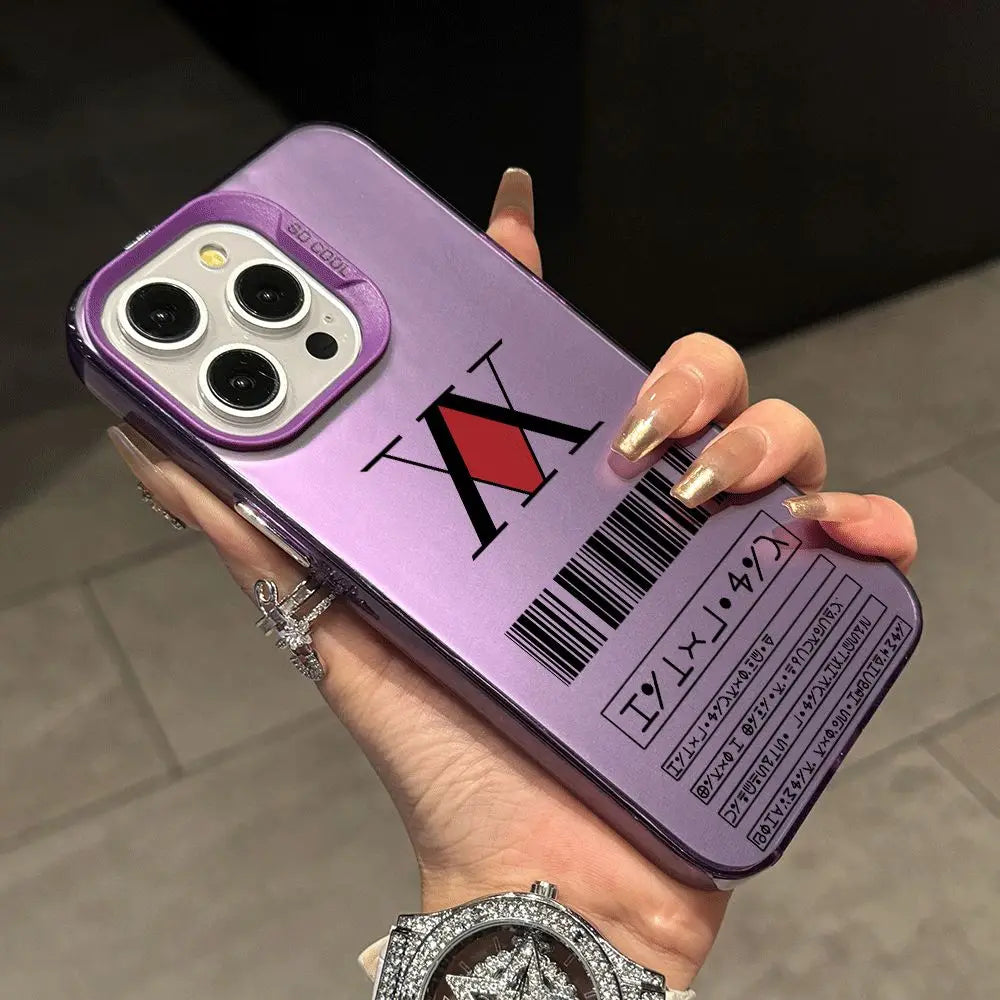 Cool Anime HUNTERS×HUNTERS Phone Case For iPhone 17 17e 16e 16 15 14 13 12 11 mini Pro Max X Air Plus Anti Fall Matte Back Cover