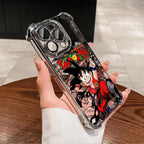 Dragon Ball Anime Goku Case for iPhone 13 14 16 Pro Max 17 Air 12 11 15 Plus Soft Phone Cover
