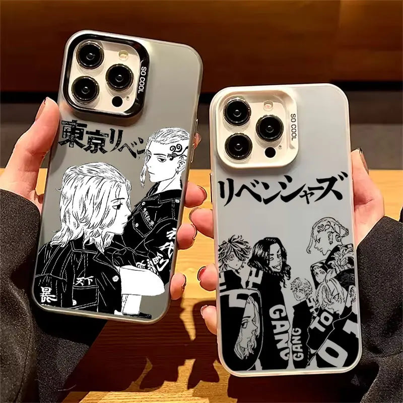 Phone Case For Apple iPhone 17 Air 16E 15 14 Plus 13 12 11 Pro Max Mini Funda Cover Tokyo Revengers Anime