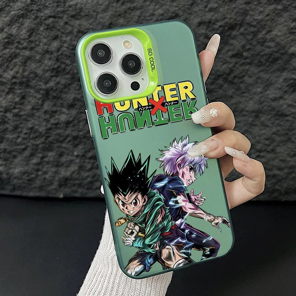Cool Anime HUNTERS×HUNTERS Phone Case For iPhone 17 17e 16e 16 15 14 13 12 11 mini Pro Max X Air Plus Anti Fall Matte Back Cover