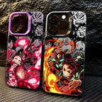 Anime D-Demons Slayers Phone Case For iPhone 17 16e 16 15 14 13 12 11 mini Pro Max X XR XSMAX 8 7 Air Plus Anti Fall Matte Cover