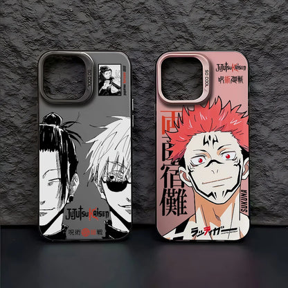 Comics Jujutsus Kaisens Satoru Gojo Phone Case For iPhone 16 15 14 13 12 11 Pro Max X XR XSMAX 8 7 Plus Candy Matte Back Cover