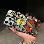 N-NARUTOs K-Kakashies Itachies Phone Case for iPhone 17 Air 16 16e 15 14 Plus 13 12 11 Pro Max X Xs XR 8 Silver Hard Cover