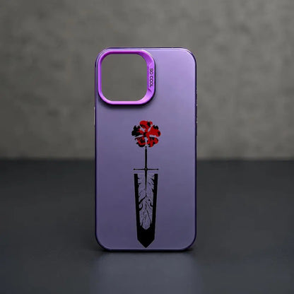 Black Clover logo Phone Case For iPhone 11/12/13/14/15/16/17 Pro Max Color Gradient TPU Case Shockproof Cover