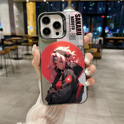 Cool Anime Narutos Phone Case For iPhone 17 17e 16e 16 15 14 13 12 11 mini Pro Max X XR 8 7 Air Plus Anti Fall Matte Back Cover