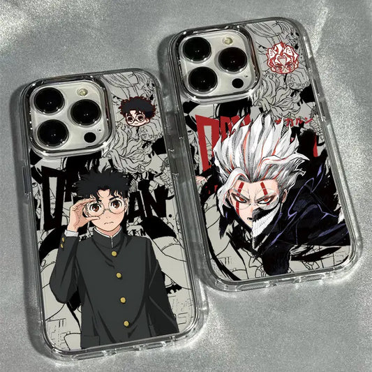 Anime DAN DA DAN Phone Case For iPhone 17 16e 16 15 14 13 12 11 mini Pro Max X XR XSMAX 8 7 Air Plus Transparent Soft Cover