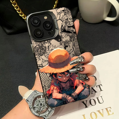 HOT Anime Ones Pieces Phone Case For iPhone 17 17e 16e 16 15 14 13 12 11 mini Pro Max X XR XSMAX Air Plus Anti Fall Matte Cover
