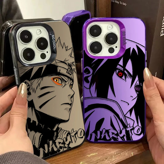 Anime Naruto Uchiha Sasuke Cool Phone Case for Xiaomi Redmi Note 15 14 13 12 10 9 Pro Plus 4G 5G 12S 11S 10S  9S Matte Cover