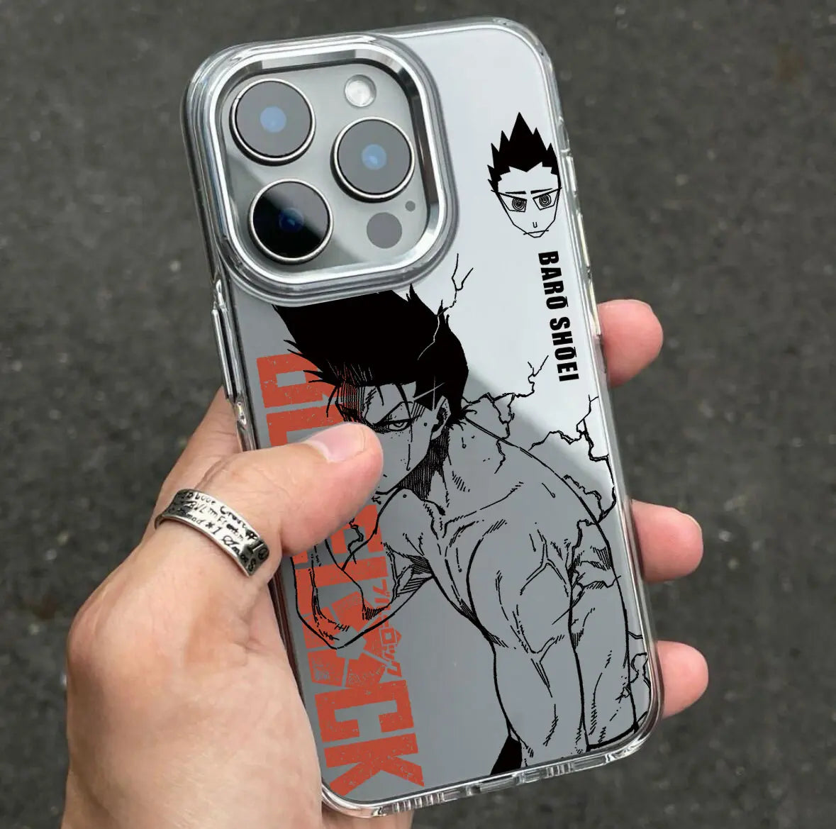 Anime BLUE LOCK Phone Case For iPhone 17 16e 16 15 14 13 12 11 mini Pro Max X XR XSMAX 8 7 Air Plus Transparent Soft Cover