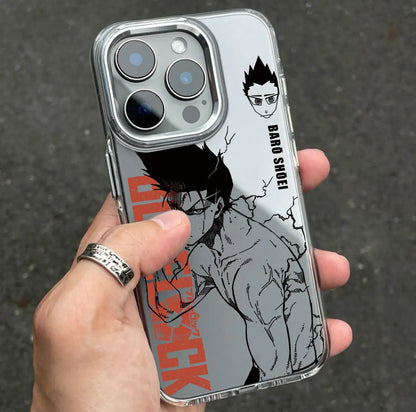 Anime BLUE LOCK Phone Case For iPhone 17 16e 16 15 14 13 12 11 mini Pro Max X XR XSMAX 8 7 Air Plus Transparent Soft Cover