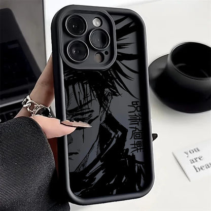 Jujutsu Kaisen Anime Phone Case For vivo Y28 Y03 Y17s Y19s Y100 Y78 Y36 Y27 Y16 Y77 Y75 Y35 Y22s Y02 Y72 Y76 4G 5G Cover