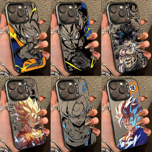 Anime Cool G-Goku D-Dragones B-Balls Phone Case For iPhone 17 16e 16 15 14 13 12 11 Pro Max Air Plus Anti Fall Matte Back Cover