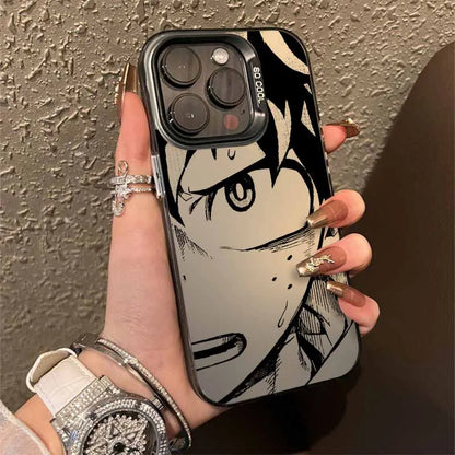 Anime My Hero Academia Phone Case For iPhone 17 16e 16 15 14 13 12 11 mini Pro Max X XR XSMAX 8 7 Air Plus Anti Fall Matte