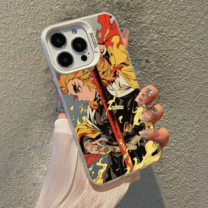 Kyojuro Rengoku Phone Case For IPhone 17 16 15 14 13 12 Mini 11 8 7 Pro Max Plus Colorful Phone Case