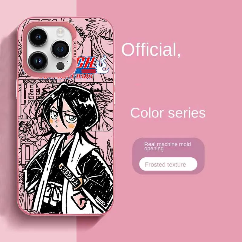 BLEACH Anime For Apple iPhone 17 16E 16 15 14 13 12 mini Pro Max Plus Cover Funda Silicone Soft Capa Colorful Phone Case