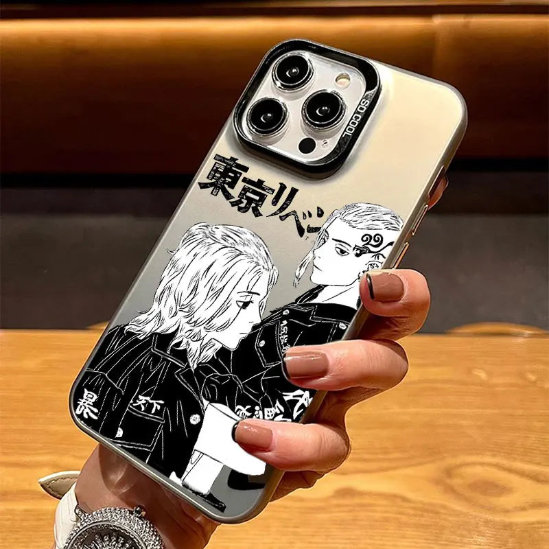 Phone Case For Apple iPhone 17 Air 16E 15 14 Plus 13 12 11 Pro Max Mini Funda Cover Tokyo Revengers Anime
