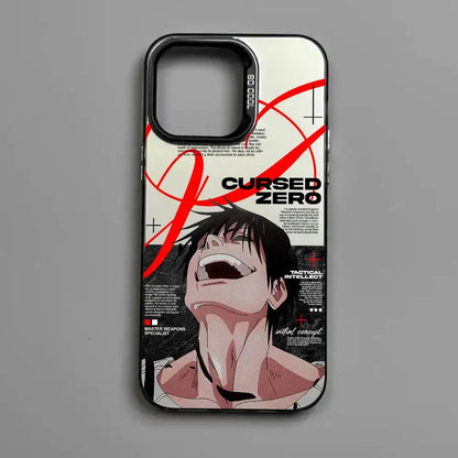 J-Jujutsu Toji Kaisen F-Fushiguro  For iPhone 17 16 15 14 13 12 11 Pro MAX Matte Shockproof Back Anti Fall Matte Cover