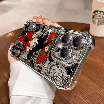 Dragon Ball Anime Goku Case for iPhone 13 14 16 Pro Max 17 Air 12 11 15 Plus Soft Phone Cover