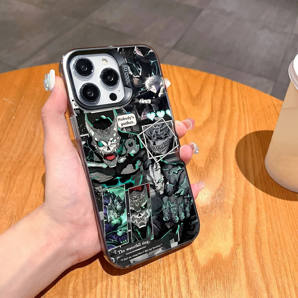Hot Anime Kaiju No. 8 Phone Case for Samsung Galaxy A37 A57 A17 A07 A16 A06 A35 A55 A25 A05S A15 A56 A54 A36 A34 A24 A26 4G 5G