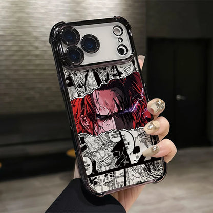 One P-Pieces L-Luffies Phone Case for iPhone 17 Air 16 15 14 Plus 13 12 11 Pro Max X Xs XR 8 e Anti-drop Transparent Soft Cover