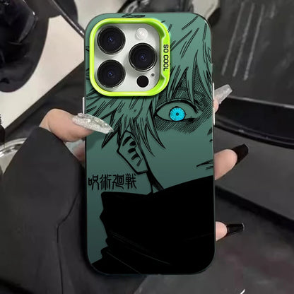 Toji Satoru Gojo Cool Hard Phone Case for IPhone 17 16 15 14 13 12 11 Pro Max Plus 17 Air 16E X XR XS Max Shockproof Back Cover