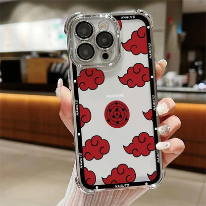 Case for iPhone 11 17 Air 16 Pro Max 14 13 12 15 Plus Soft Phone Cover Japan Anime Character