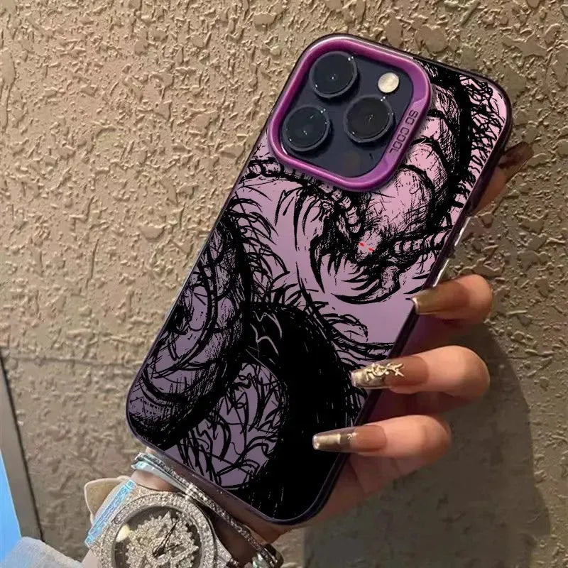 Tokyo Ghoul Black Art Phone Case for Samsung Galaxy S26 S25 S24 S23 S22 S21 S20 Note20 FE Ultra Edge Plus 4G 5G Anti Fall Matte