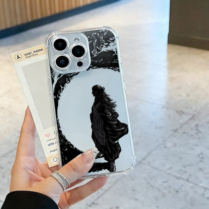 Anime Jujutsu Kaisen Phone Case For iPhone 17 16e 16 15 14 13 12 11 Mini Air Pro Max X XR XSMax 7 8 Plus Anti Fall Transparent