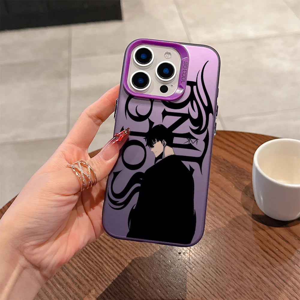 Hot Anime Phone Case for Samsung Galaxy A17 A07 A16 A06 A35 A55 A25 A05S A15 A56 A54 A36 A34 A24 A26 A04 S-Solo Levelings Cover
