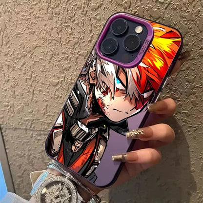 Hot Anime My Hero Academia Phone Case For iPhone 17 17e 16e 16 15 14 13 12 11 mini Pro Max X XR XSMAX 8 7 Air Plus Anti Fall