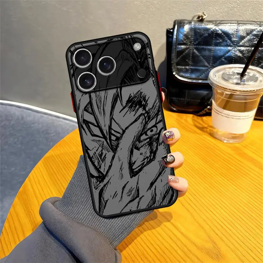 Case for iPhone 17 Pro Max 15 XS XR 11 Air 16 Plus 7 8 SE 14 13 Mini 12 Funda Back Phone Cover Dragon Ball Goku Vegeta