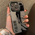 Anime Cartoon J-Jujutsu K-Kaisen Phone Case For IPhone 14 15 16 17 Pro Max Plus 12 13 Mini 16E Casing Hard IMD Fashion