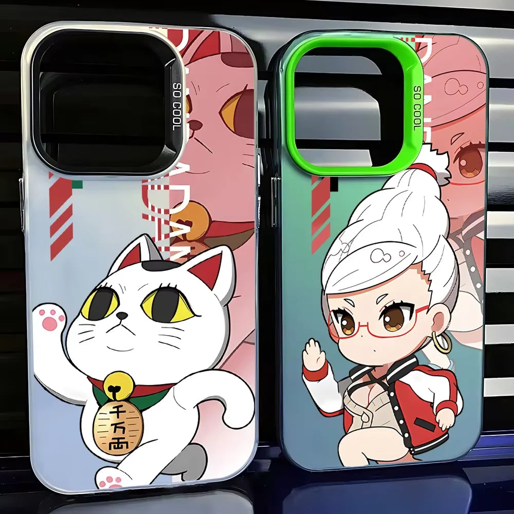 Anime Dandadan Phone Case For IPhone 16 e 15 14 13 12 11 Pro Max X XR XS Plus Mini SE 2020 2022 Mobile Case