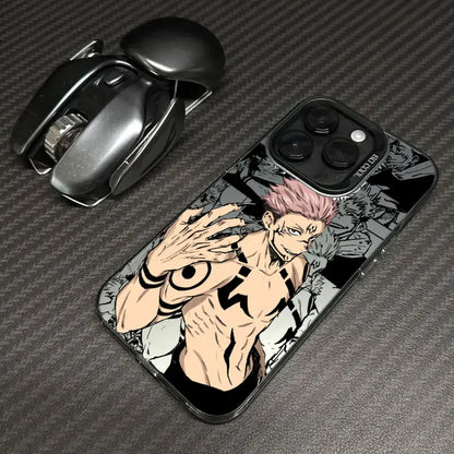 Jujutsu Kaisen Sukuna Gojo Satoru Anime Coque Phone Case For iPhone 17 16e 16 15 14 13 12 11 Pro Max Air Plus Anti Fall Cover