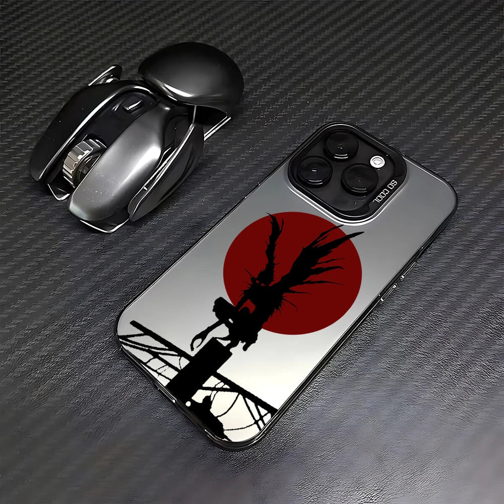 Anime Death Note Phone Case For iPhone 17 Air 16 e 15 14 13 12 11 Pro Max Plus Mini SE2020 2022 Matte Shockproof Back Cover